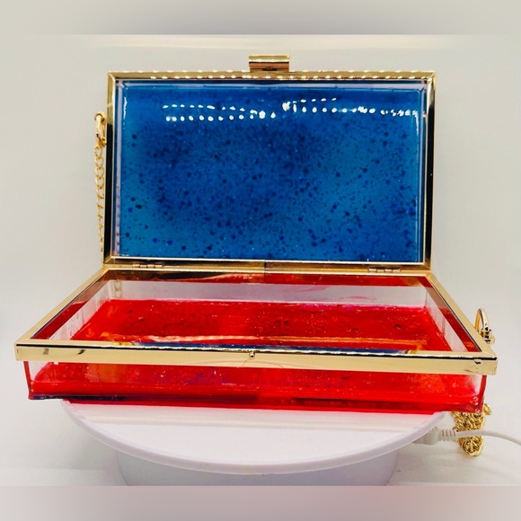 Custom Purse American Flags Hand made in The USA Exclusive Design - Picture 4 of 6